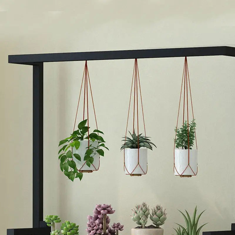 3 Tier Black Plant Stand