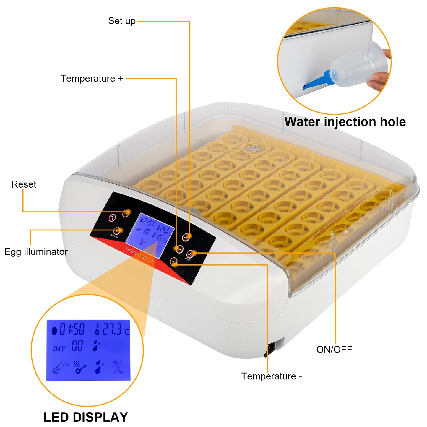 Practical Fully Automatic Poultry Incubator