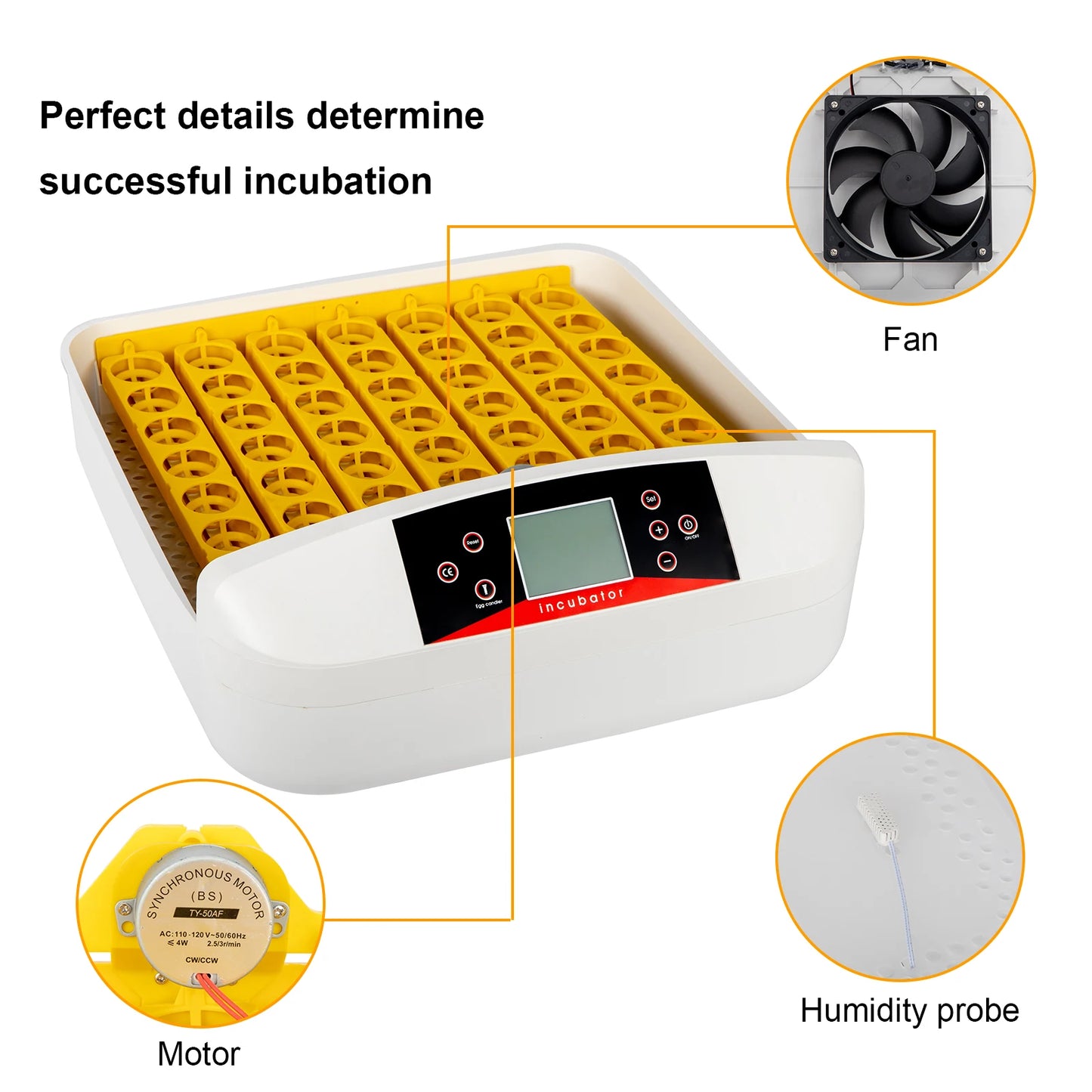 Practical Fully Automatic Poultry Incubator