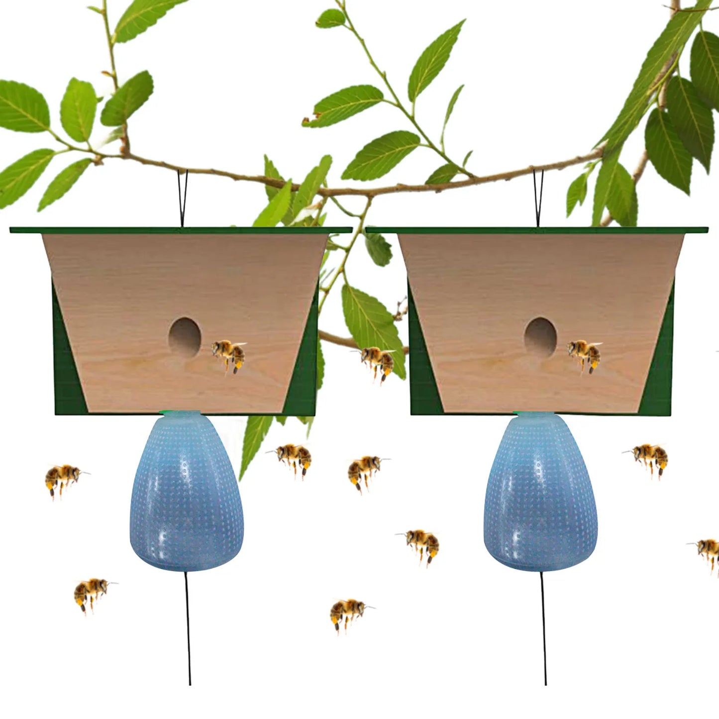 Reusable Outside Bee Traps