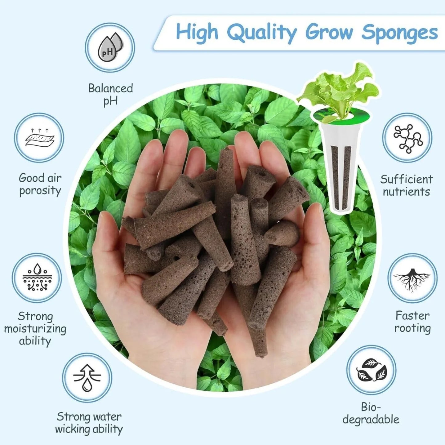 121-Piece Seed Pod Set Hydroponic Garden Accessories