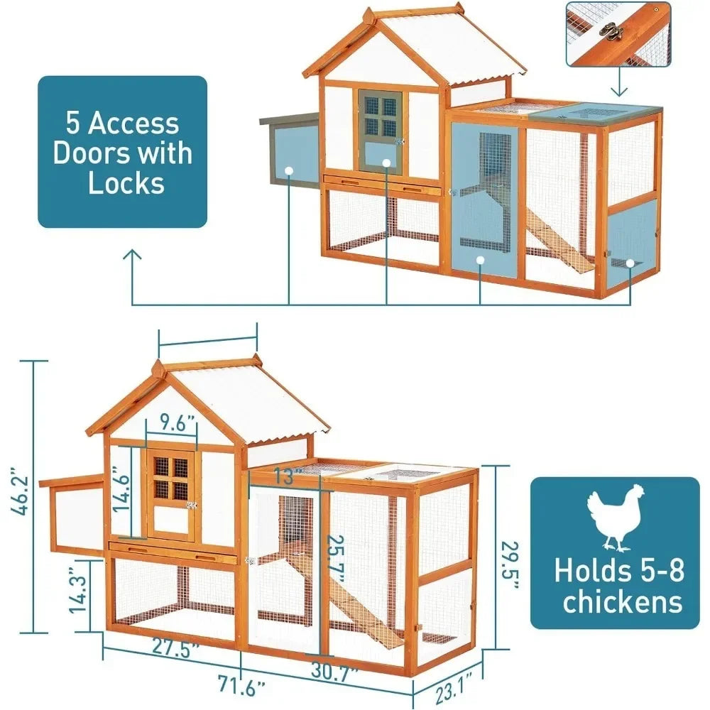 Hen House, Accessories for 6/8/10 Chickens