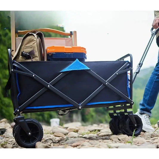 Garden Cart, 350lbs Capacity Folding Portable