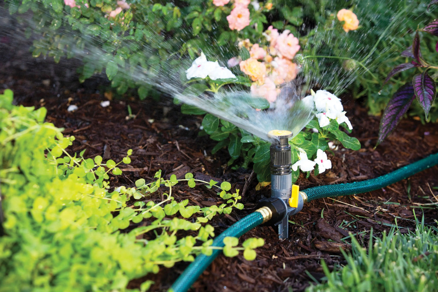 Sprinkler Kit with Hoses and Risers