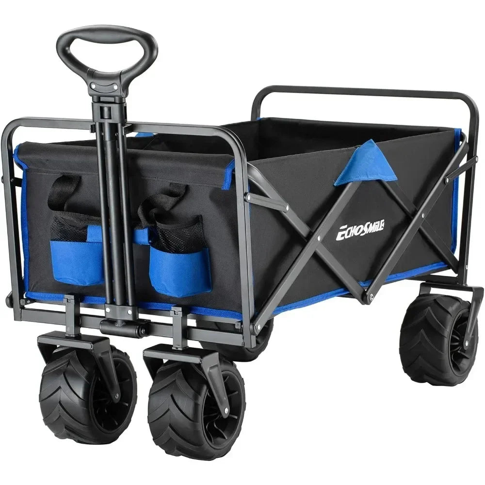 Garden Cart, 350lbs Capacity Folding Portable