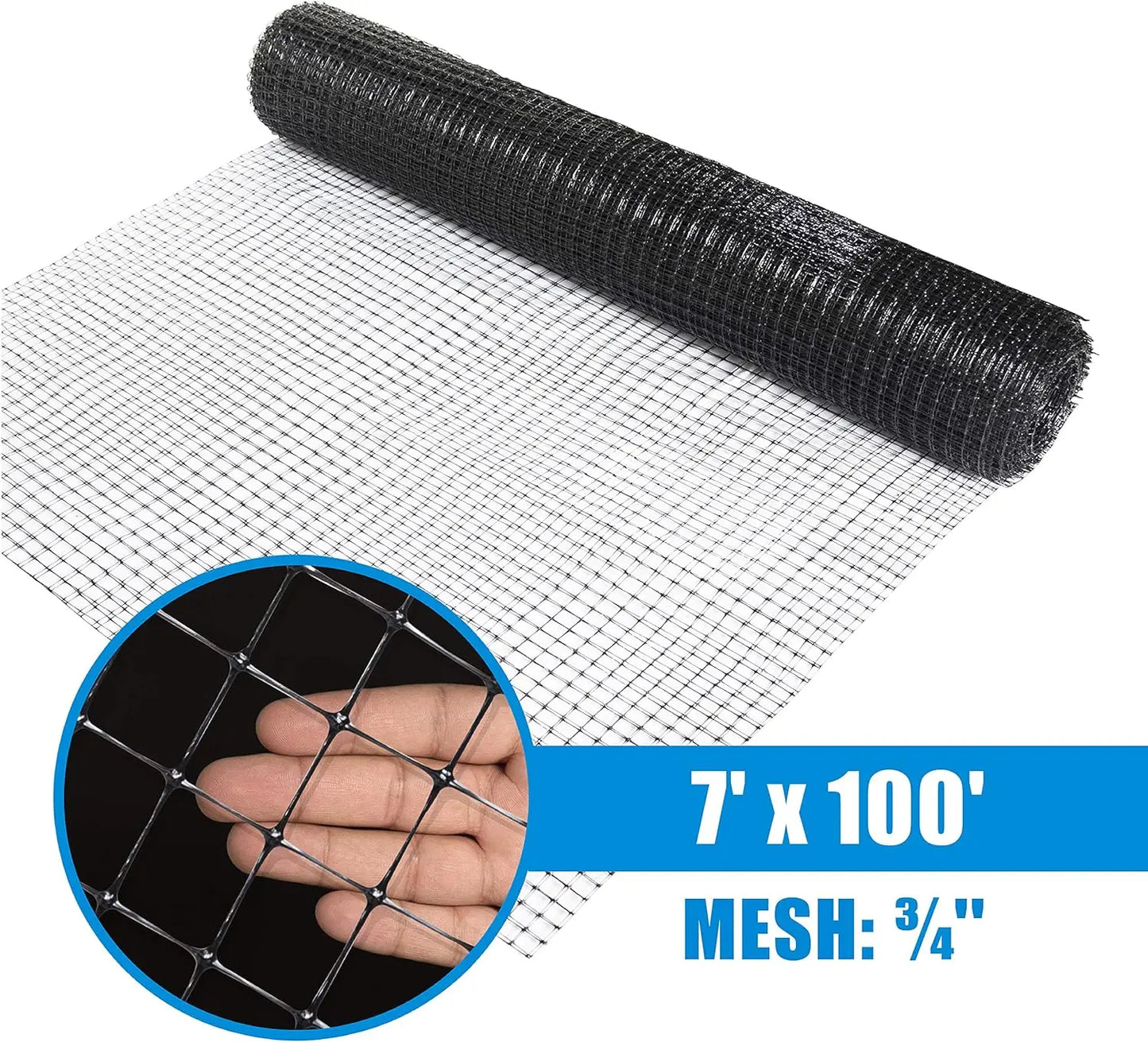 7 ft. x 100 ft. Garden & Plant Protective Netting