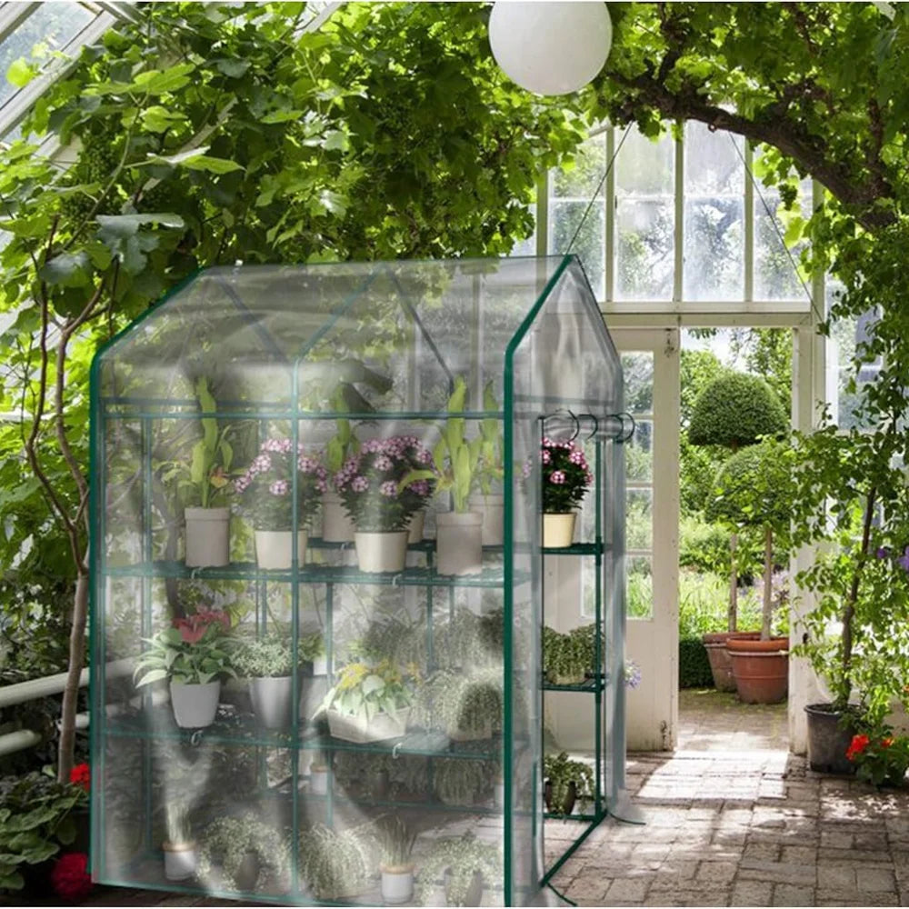 Walk in Greenhouse - 56 x 56 x 76-Inch