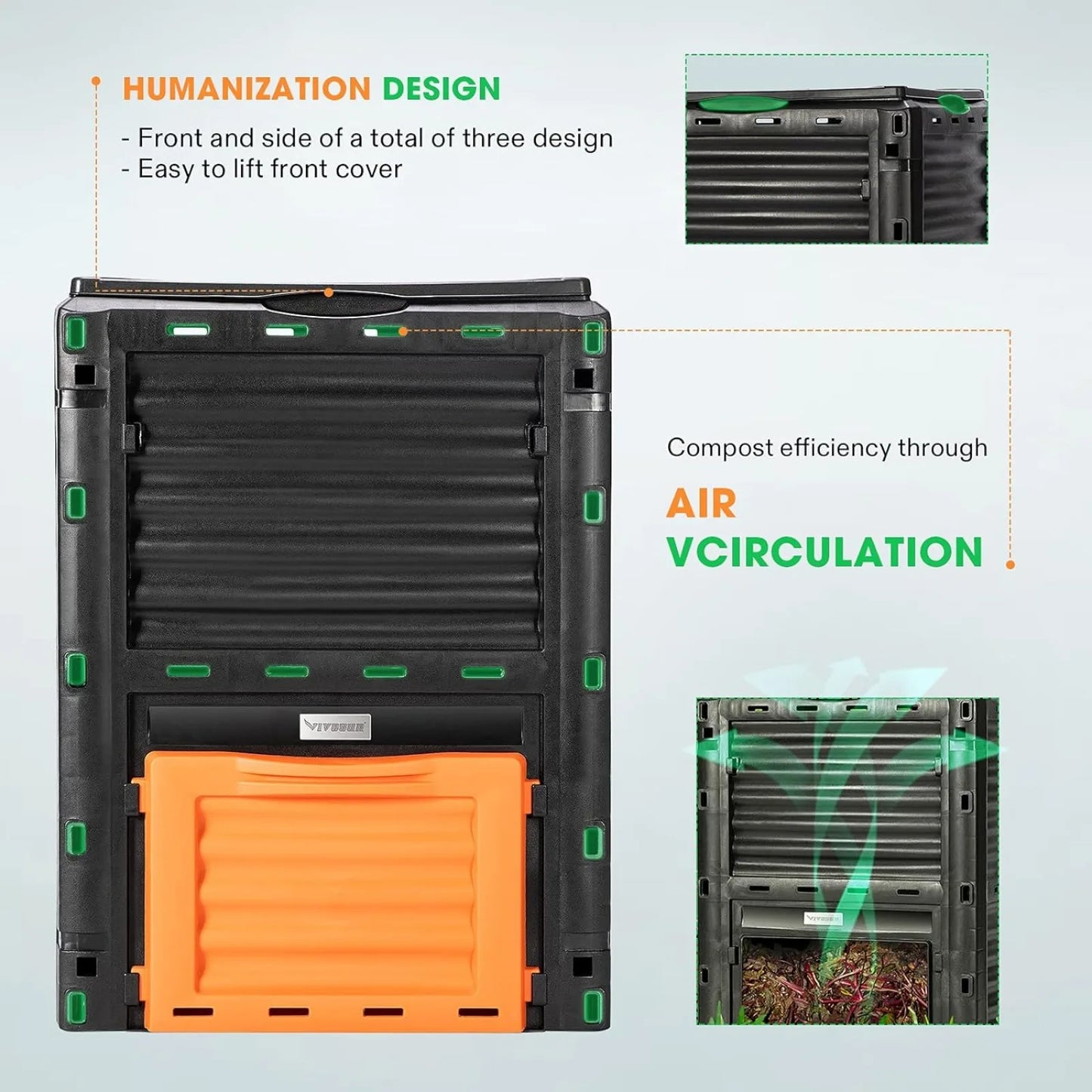 Compost Bin 80Gallon (300L)