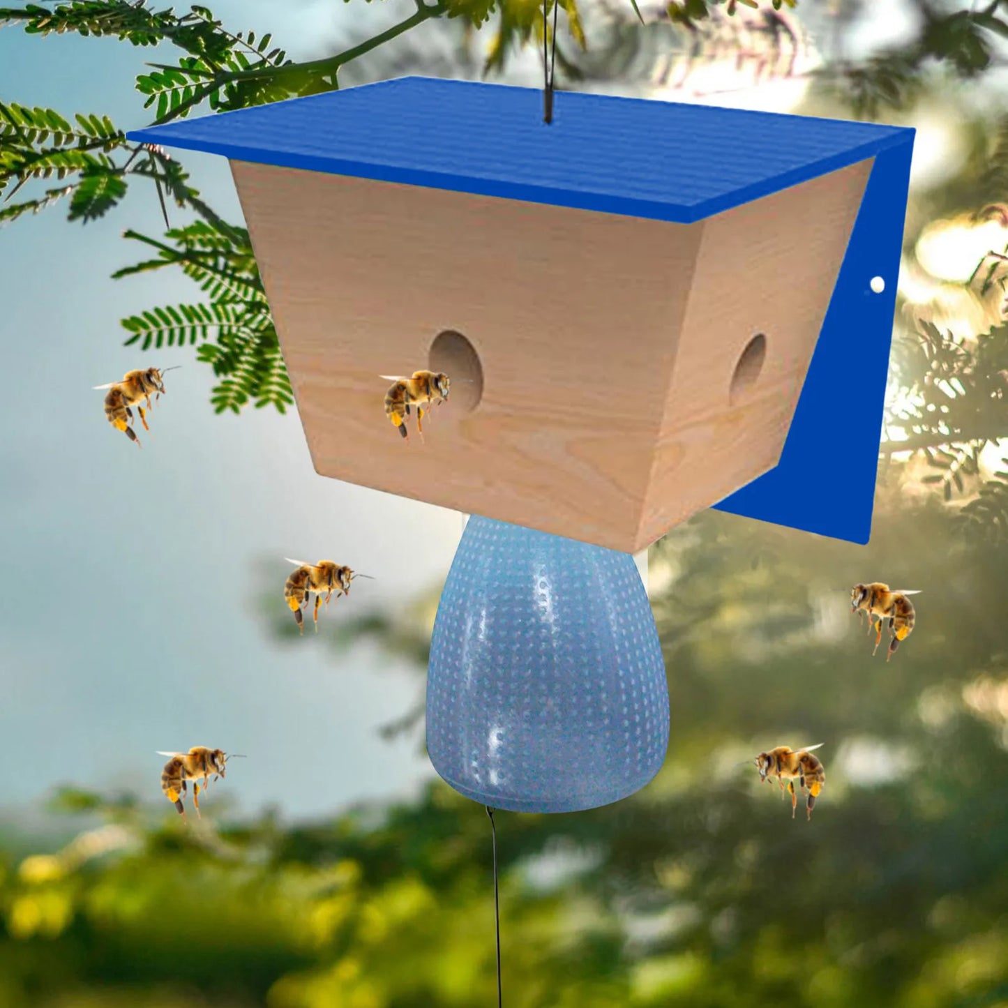 Reusable Outside Bee Traps