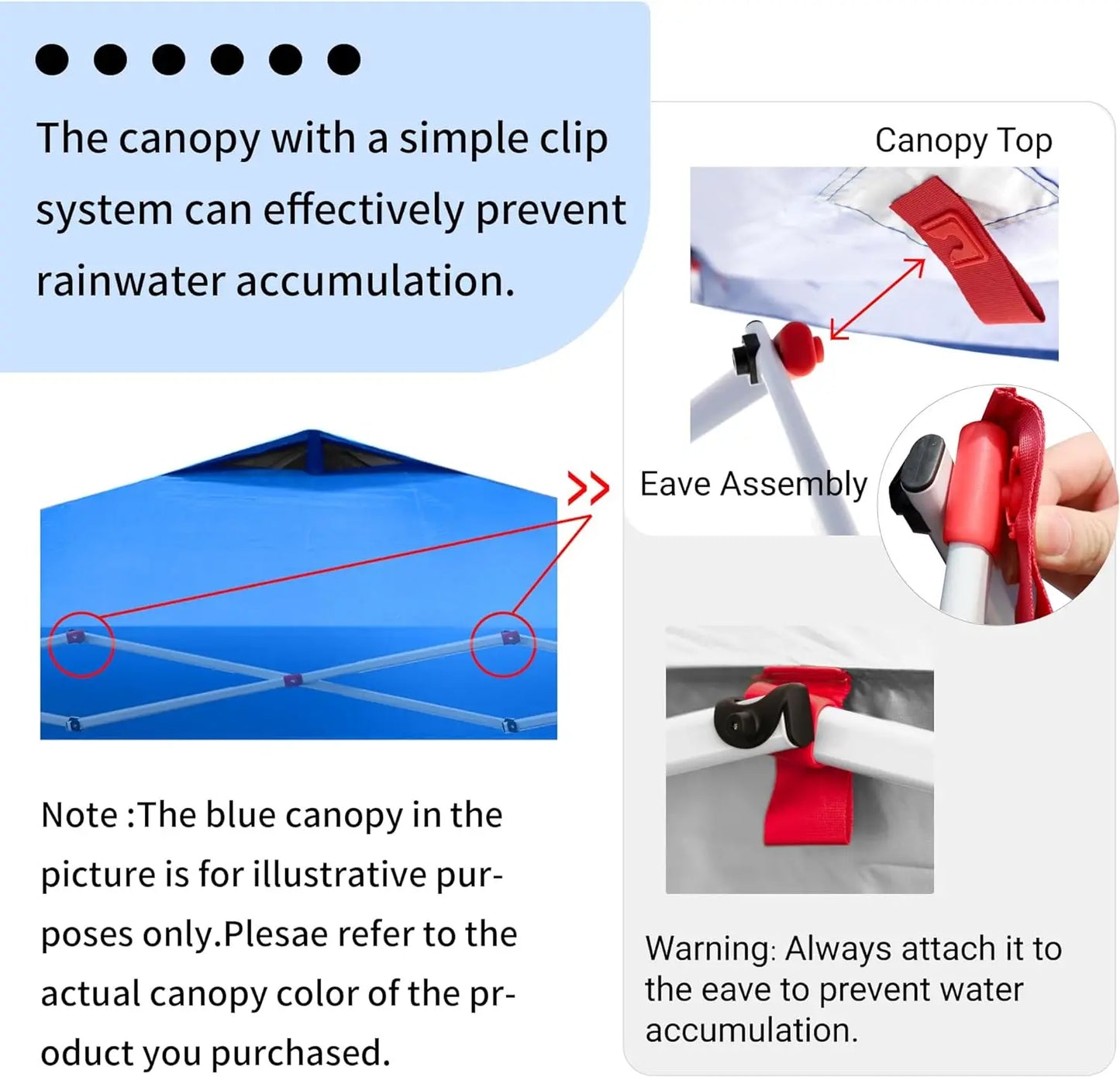 10x10 Pop up Canopy Tent Including 1 Removable Sidewall 4 Ropes