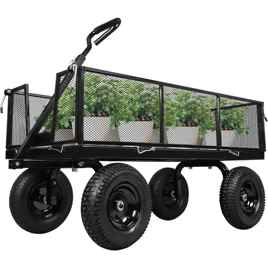 1100 Lb Capacity Steel Garden Cart