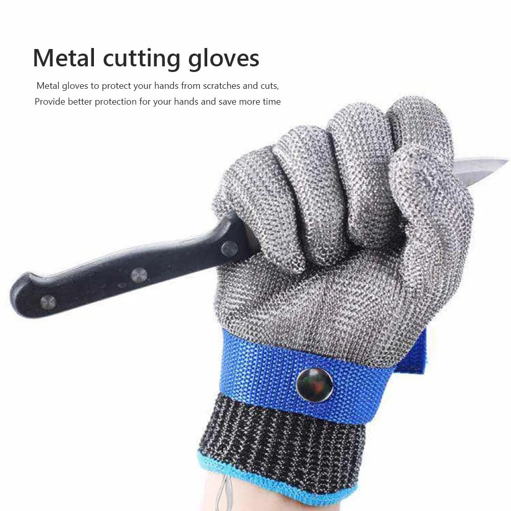 1-3pc Metal Gloves Cut Resistant