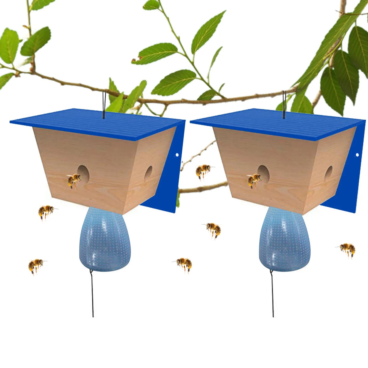 Reusable Outside Bee Traps