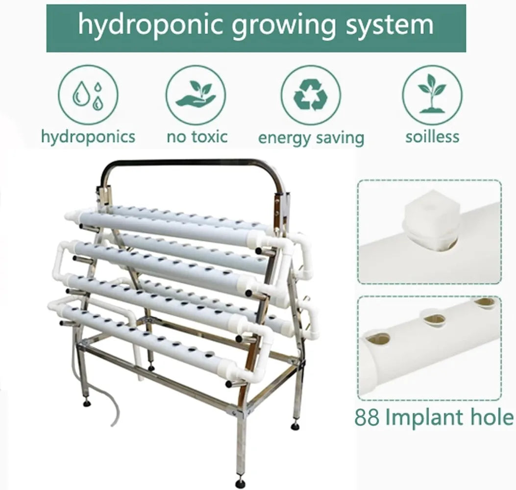 Stainless Steel Hydroponic Growing System