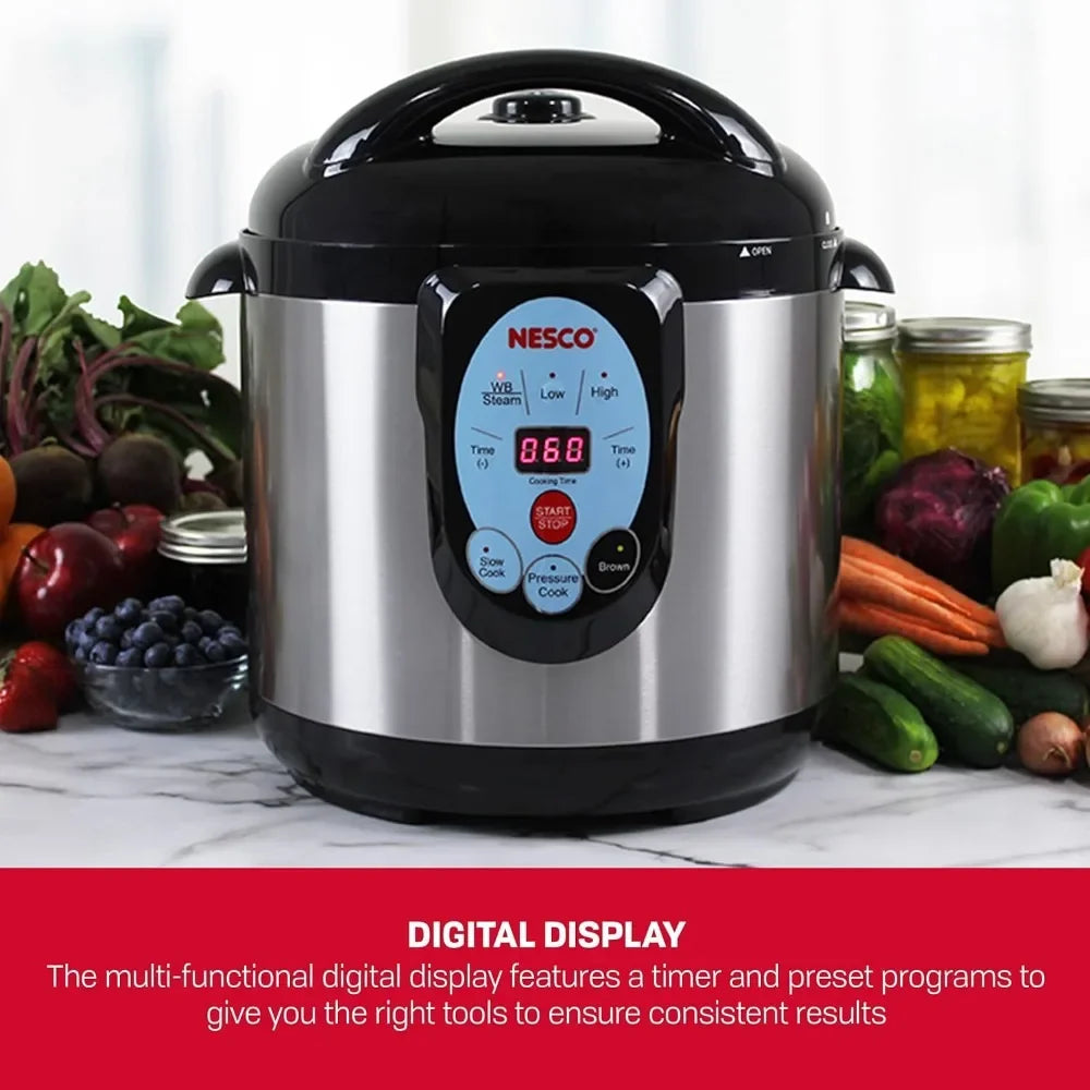 Smart Electric Pressure Cooker and Canner, 9.5 Quart