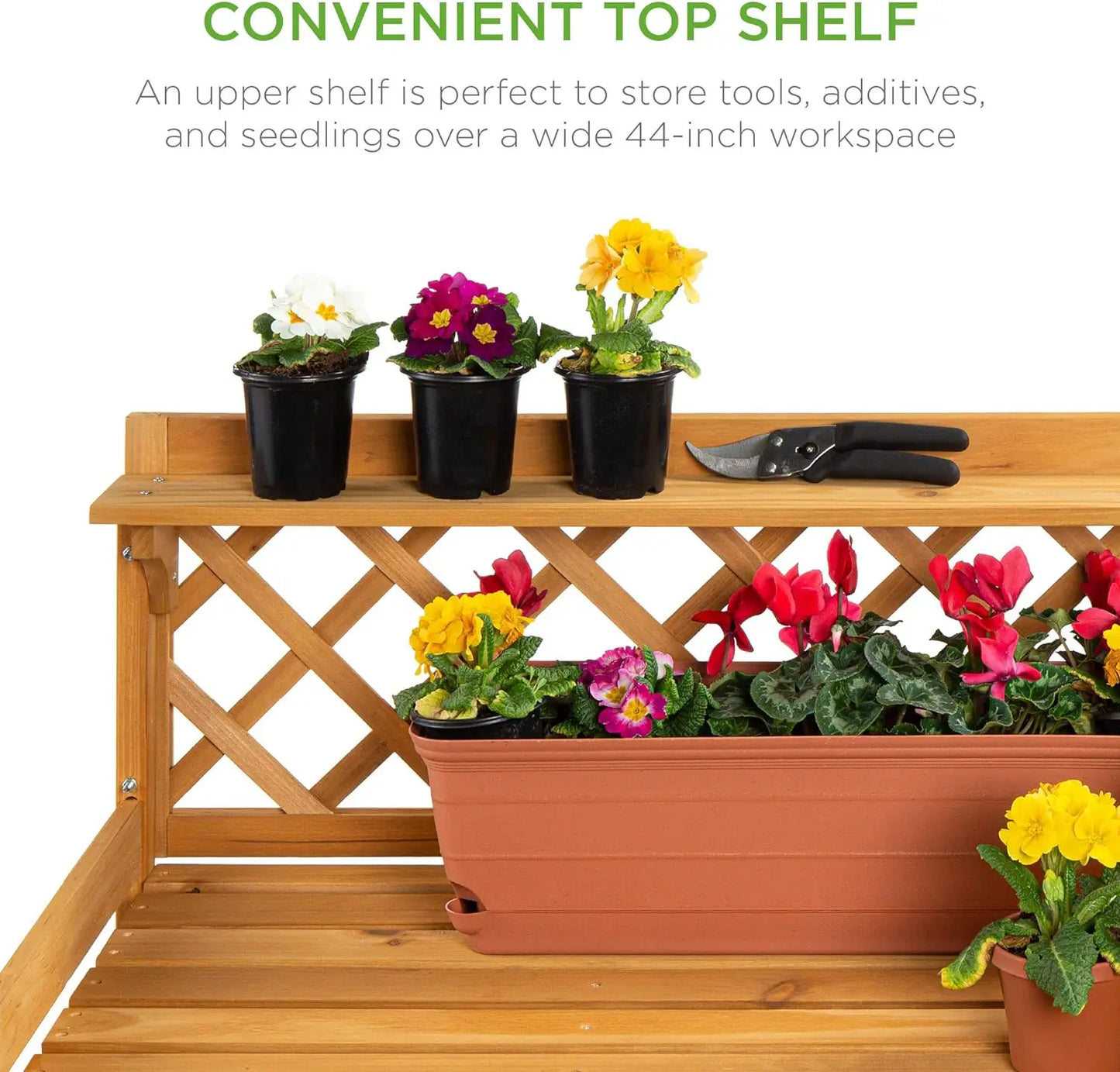 Comfort Corner Outdoor Garden Potting Bench