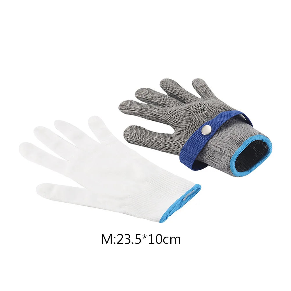 1-3pc Metal Gloves Cut Resistant