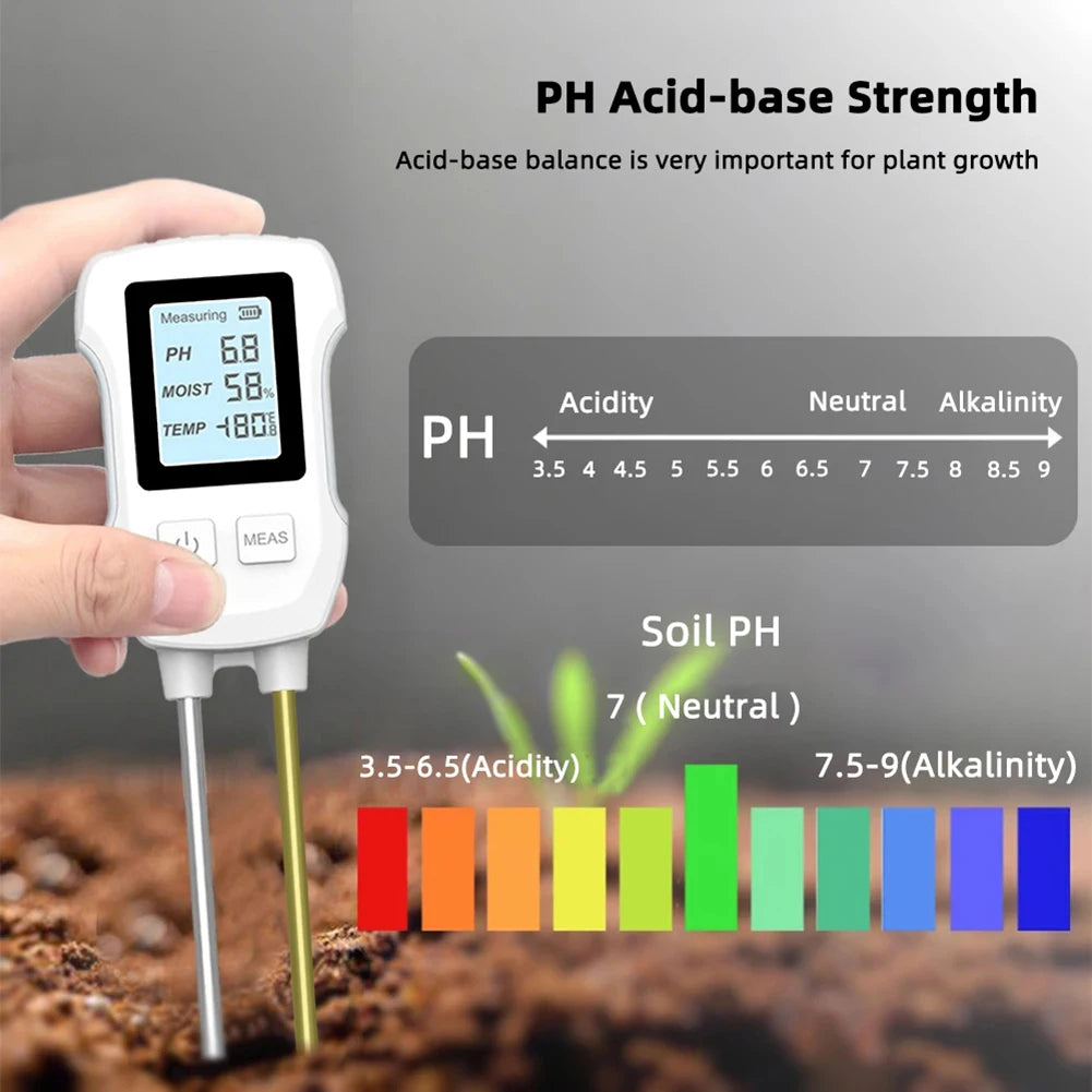 3 In1 Soil PH Tester