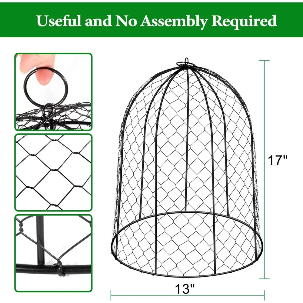 Outdoor Chicken Shredded Plant Cage