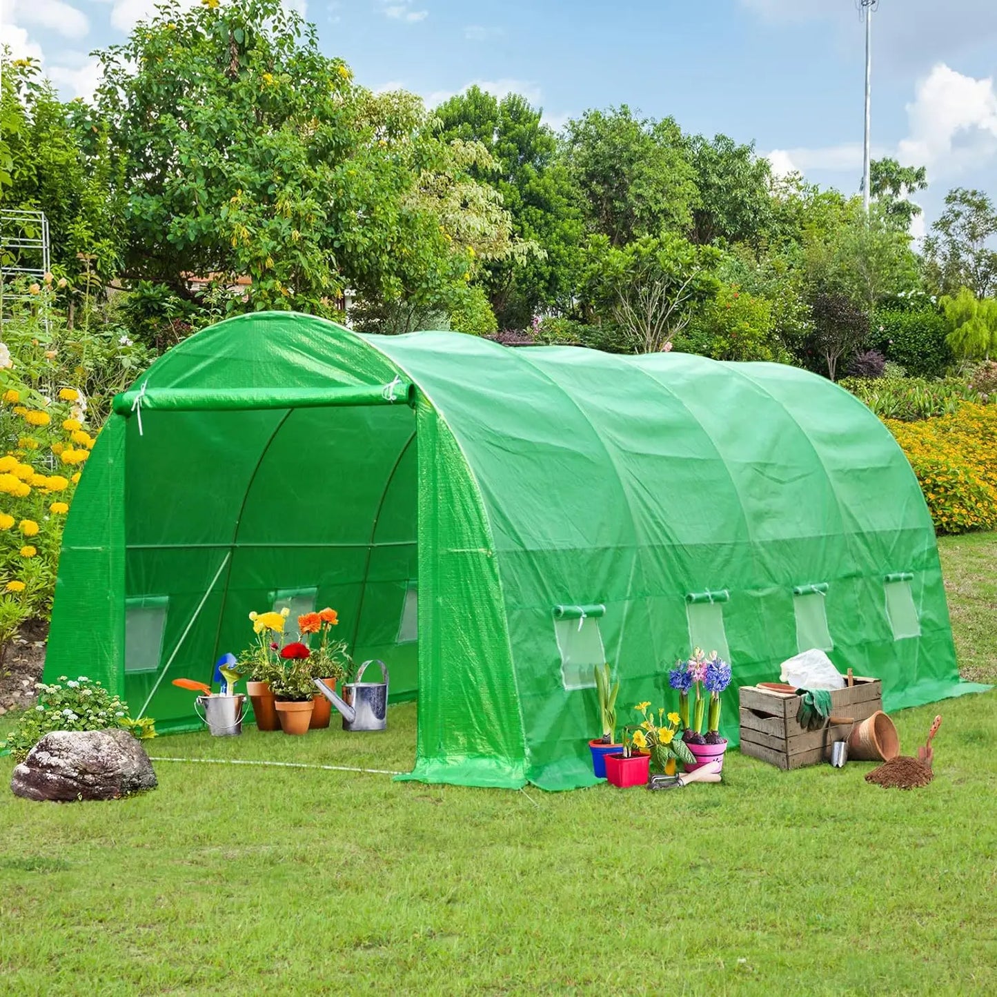 20'x10’x7' Greenhouse Large