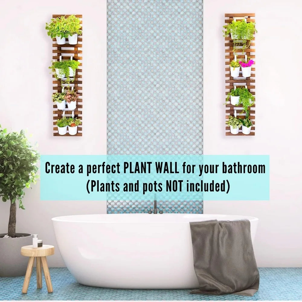 Wall Planter - 2 Pack, Wooden