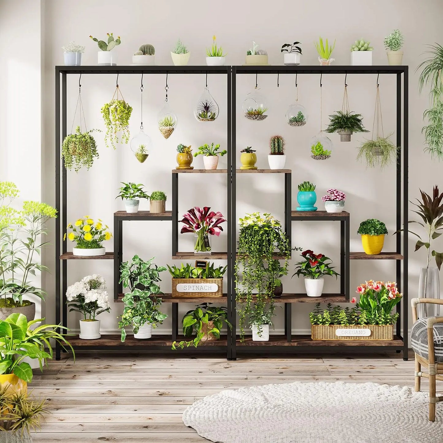 5-Tier Tall Indoor Plant Stand