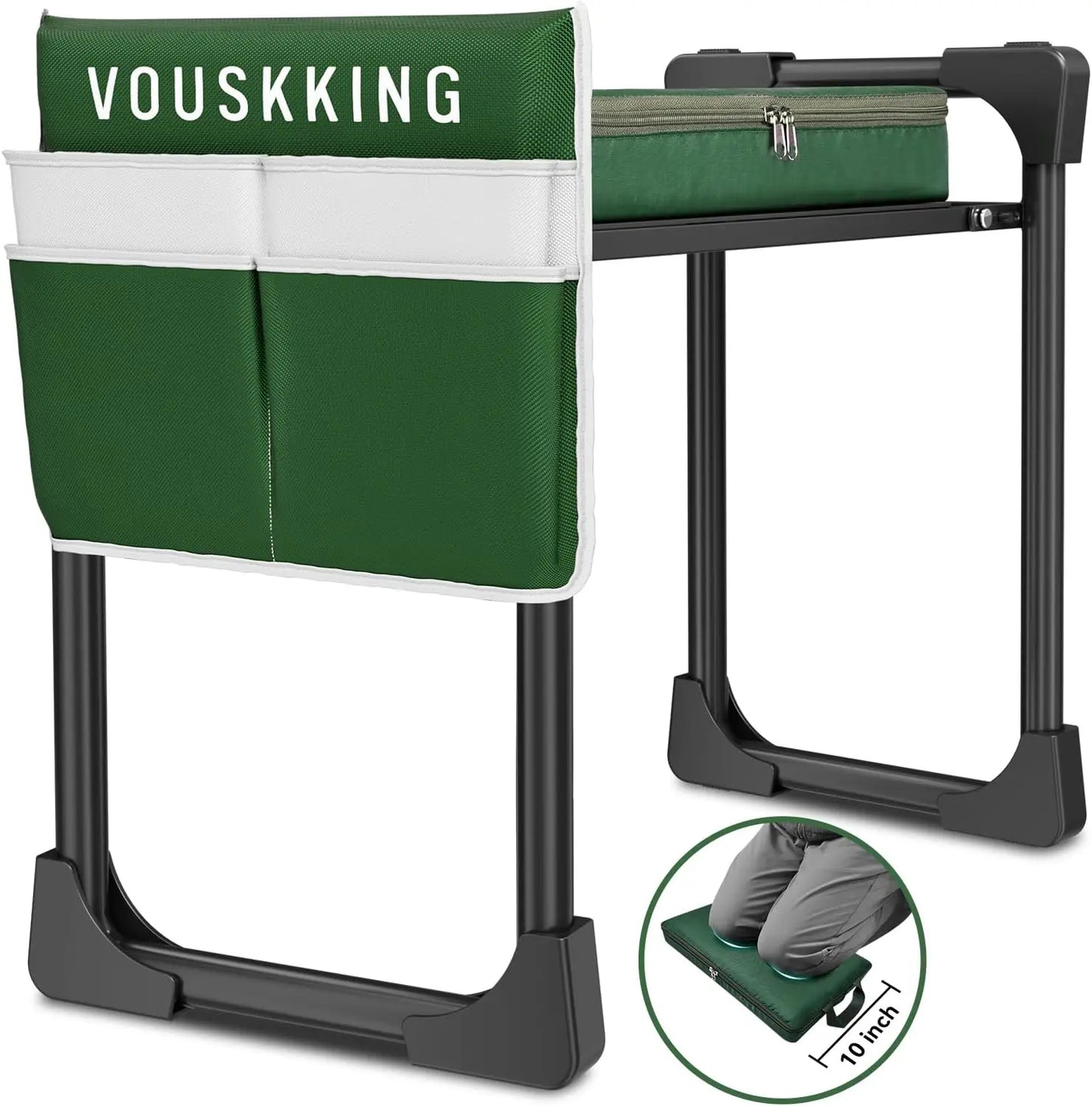 Foldable Garden Kneeler and Seat, Heavy Duty