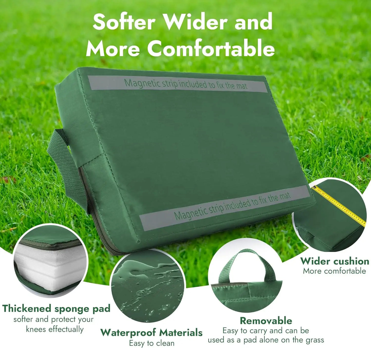 Foldable Garden Kneeler and Seat, Heavy Duty