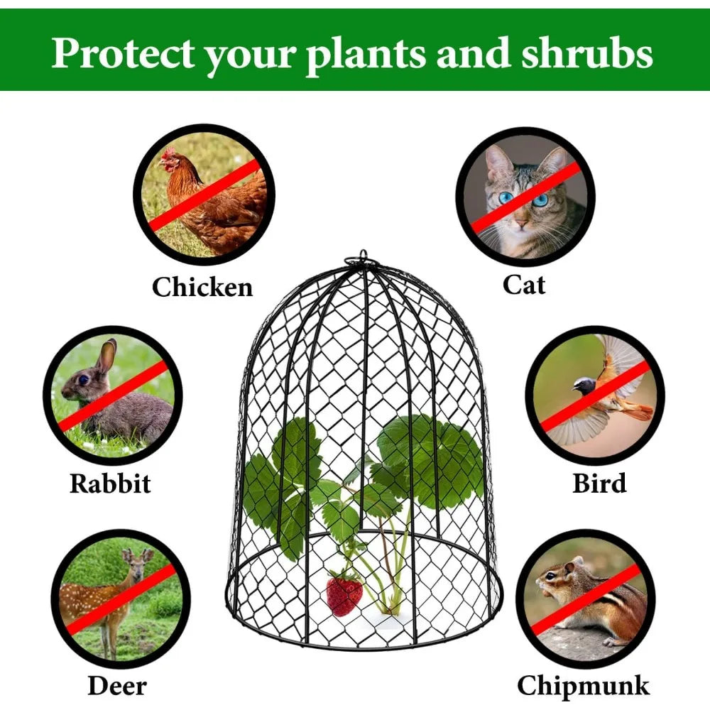 Outdoor Chicken Shredded Plant Cage