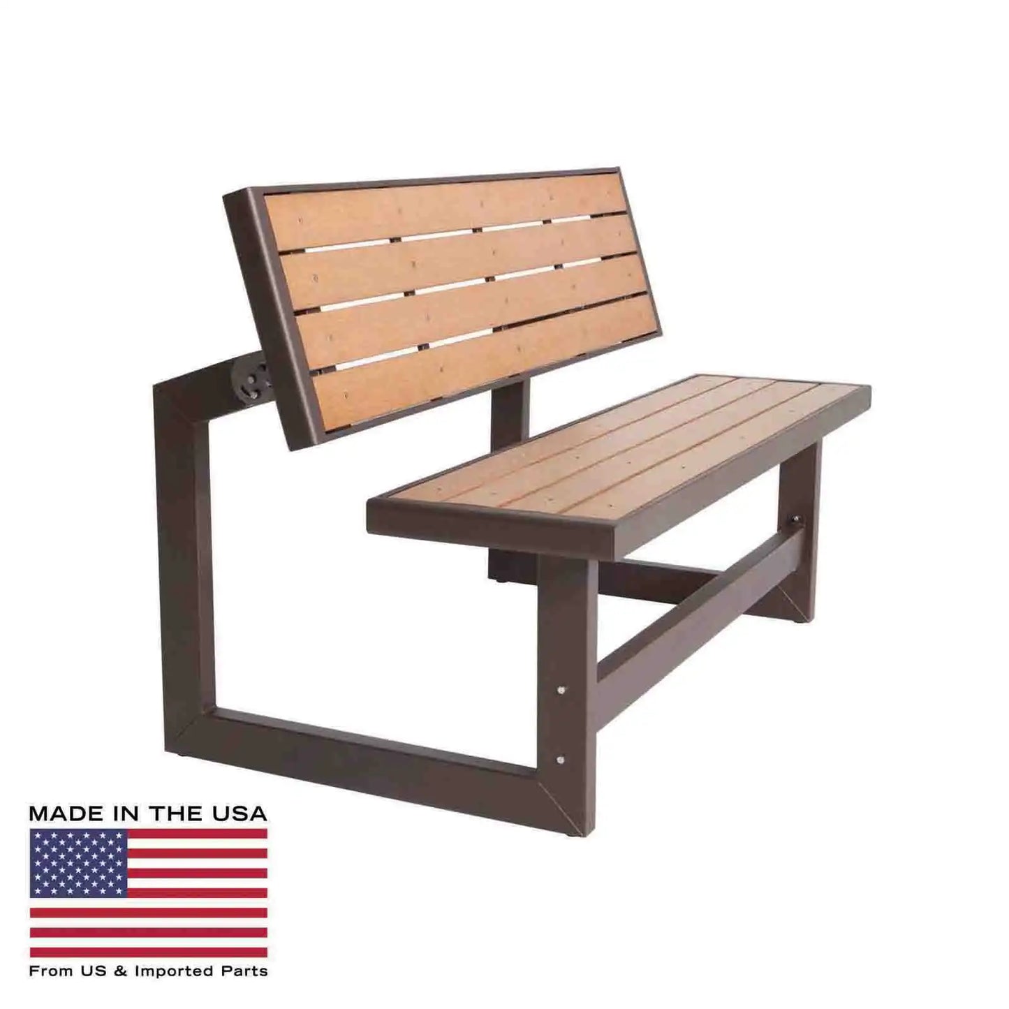 Convertible Patio Benches, Picnic Table Garden Bench