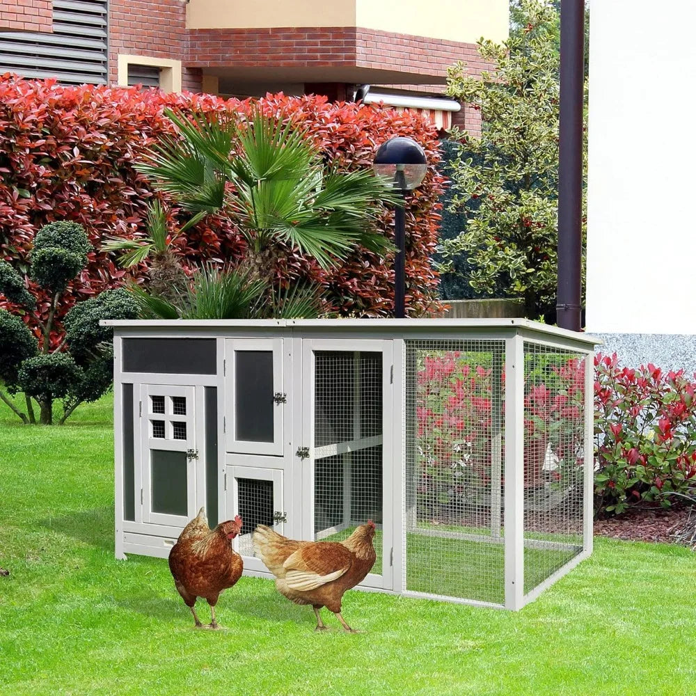 63" Outdoor Chicken Coop