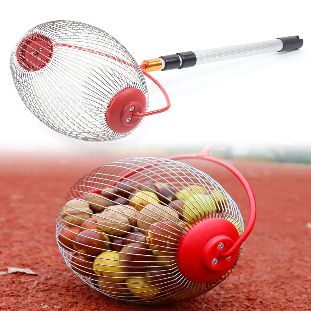 Retractable Nut Gatherer Fruit Picker