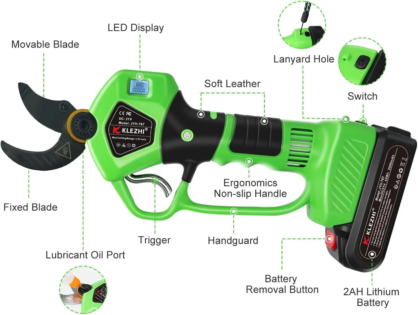 Cordless Electric Pruning Shears